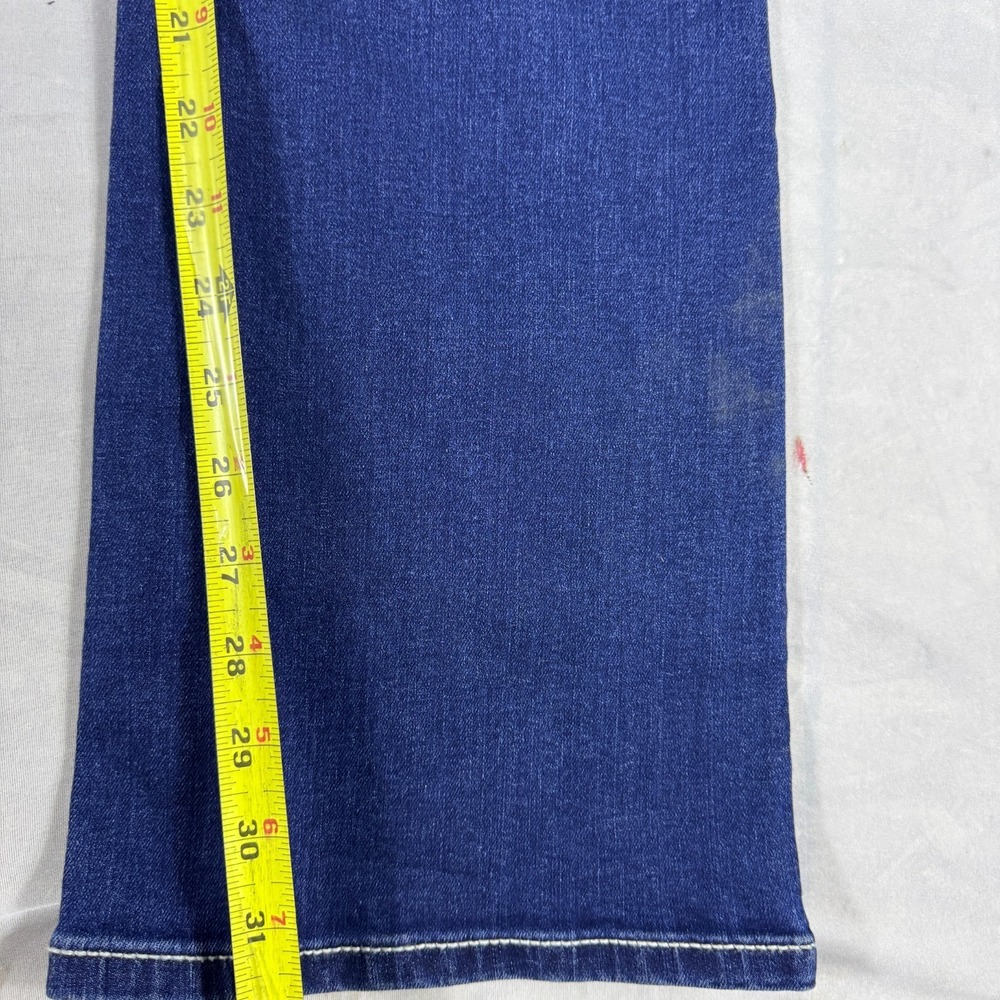 NWT Miss Me Womens Bootcut Jeans Stone Blue Denim Mid Rise Whisker Comfort 29x32 - Picture 8 of 9